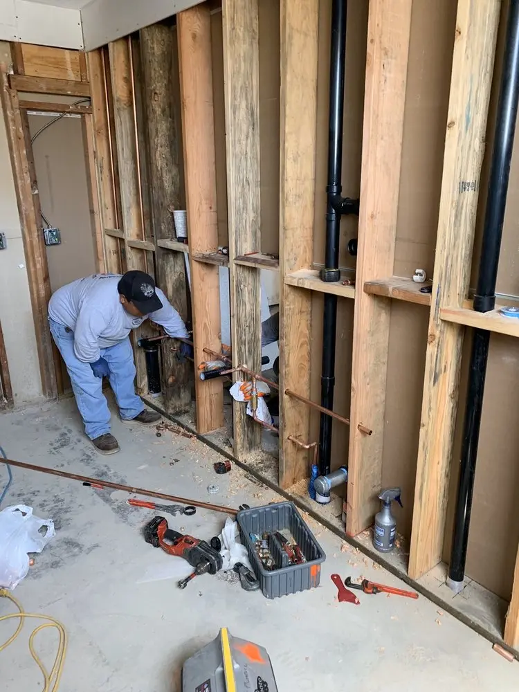 Commercial rough-in plumbing for Gas Line Repair in Texarkana